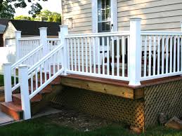 The cable is installed within an existing deck frame with the posts no more than 42 apart to avoid cable sagging and bending. How To Build A Simple Deck Hgtv