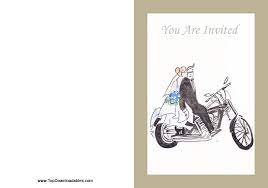 Free Printables Motorcycle Wedding Theme Ideas Motorcycle Wedding Invitations Motorcycle Wedding Wedding Invitation Templates