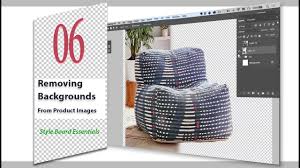 Remove background in almost no time. Lesson 6 Removing Backgrounds From Product Images Style Board Essentials In Photshop Youtube