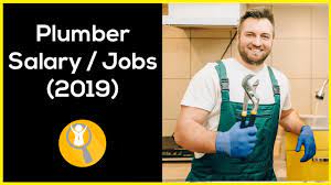 The 2021 average plumber salary in the us is $58,559. Plumber Salary 2019 Plumber Jobs Youtube