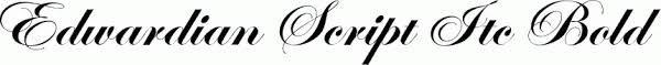 Itc edwardian script contains 4 styles and family package options. Edwardian Script Itc Bold Free Font Download