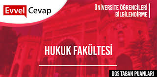 Dikey geçiş sınavı (dgs) bölümlere göre taban ve tavan puanları için bekleyişe geçildi. Dgs Hukuk Fakultesi Taban Puanlari