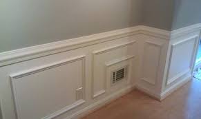 The below steps detail how to install the picture frame molding. Homemade By Holman Picture Frame Moldings And A Kitchen And Dining Makeover Dining Decor Picture Frame Molding House Styles