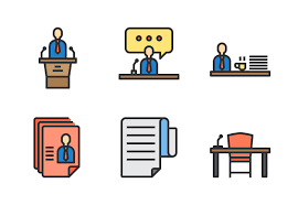 Meeting Icons By Komkrit Noenpoempisut Icon Meeting Graphic Design