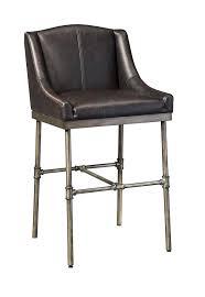 Ashley Furniture D633 330 Industrial Metal Faux Leather Bar Stool Bar Stools Ashley Furniture Counter Height Bar Stools