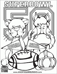 Coloring pages for learning numbers and colors for preschool and kindergarten. Free Superbowl Coloring Pages Coloring Home