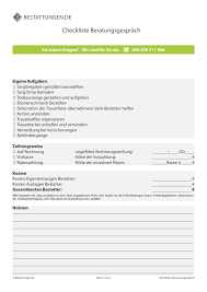 Jetzt kostenfrei anmelden, anzeigenmustern wählen. Checkliste Beratungsgesprach