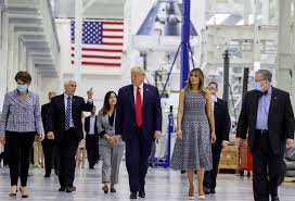 In the meantime, teams continue to make progress on the. Trump Scraps Plan To Speak At Space Center After Launch Postponed Pbs Newshour