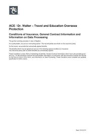 Premium is an amount paid periodically to the insurer by the insured for covering his risk. English Insurance Conditions As Pdf File Educare World