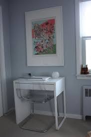 Micke Desk 49 Tobias Chair Was 79 From Ikea Not A Hack But Looks Nice For Cheap Diybedroomideasforsmallro Small Vanity Table Micke Desk Ikea Micke Desk