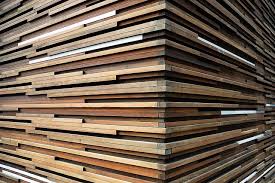 Wood Walls By Idle Type Via Flickr Wood Wall Design Wood Slat Wall Wood Cladding