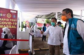 Bin Gelar Rapid Test Dan Swab Di Pondok Aren 29 Reaktif 16 Positif Covid 19