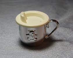 Adorable Silver Teddy Bear Baby Cup The Dow Museum Of Fine Arts Official Site