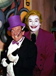 Burgess Meredith As The Penguin And Cesar Romero As The Joker In Batman Batman Tv Show Chuck Norris Movies Batman Tv Series