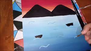 3 cara mudah menggambar wajah sketsa gambar pemandangan harian nusantara. Easy Painting Lukisan Untuk Pemula Melukis Menggunakan Cat Air Youtube