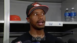 Courtland Sutton, Broncos wide receiver, with our Scotty Gange in the  locker room post-game from SoFi ⬇, #9Sports