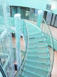 Modern ideas for interior stairs designs, staircase wall decoration and stair railing designs. Glass Stairs And Glass Staircase Design