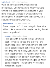 Maybe you would like to learn more about one of these? Person Thinks Internal Monologue Is A Made Up Concept Is In Shock After Learning Most People Have It Bored Panda