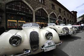 Jaguar Xk120s At The British Classic Car Meeting Classic Cars Automotive Design Vintage Cars