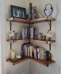 1.8 abstract colorful corner inlay shelf. 19 Ultimate List Of Diy Corner Shelf Ideas With Plans