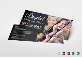 Editable gift card template, diy shop voucher template. 6 Photography Gift Certificate Templates Ai Word Psd Publisher Pdf Free Premium Templates