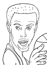 Basketball player stephen curry coloring pages. Cartoon Stephen Curry Coloring Pages Basketball Educative Printable Monster Coloring Pages Coloring Pages Sports Coloring Pages