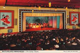 Butlins Minehead Gaiety Theatre Butlins Butlins Holidays Postcard