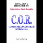 Cor (clasificarea ocupatiilor din romania) este un nomenclator aparut in anul 1995 si aprobat prin ordinul comun al ministrului muncii si protectiei utilizarea codurilor cor este obligatorie pentru toate organele administratiei publice centrale si locale, unitatile bugetare, agentii economici, indiferent. Clasificarea Ocupatiilor Din Romania C O R Editia A Xiv A 2 Februarie 2016 Evitalshop