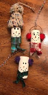 Add your favorite photos, designs, or text to make your ornament your very own. Snowman Wine Cork Ornament Etsy Wine Cork Ornaments Cork Crafts Christmas Wine Cork Crafts