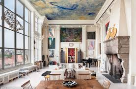 Tall ceilings also make spaces look and feel bigger than they actually are—a nifty trick in otherwise small apartments. Beautiful 20million New York Apartment Boasts 24ft High Ceilings And Corinthian Columns Daily Mail Online