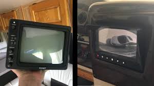 Camera connects to rear lights or other 12v dc power source. Replacing The Vom78 Backup Monitor With A Direct Replacement From Rvcams Com Youtube