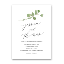 Maybe you would like to learn more about one of these? Greenery Wedding Invitations Eucalyptus Branches Calligraphy