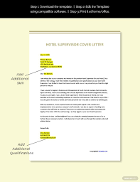 Job application letter for receptionist the deputy director (hr), hotel job application letter templates should contain information about your knowledge in the job functions that are needed to be fulfilled once you get hired for the job position that you are. Free Hotel Supervisor Cover Letter Template Ad Sponsored Supervisor Hotel Free Template Cover Letter Template Free Cover Letter Template Lettering
