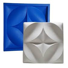 Hoje em dia as placas de gesso 3d estão em alta no mercado e na moda, todo mundo quer fazer uma bela parede na em sua casa. Forma Floral Gesso 3d Borracha E Plastico Formas 3d Moldes Plastico Com Eva Xmoldes