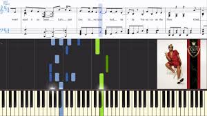 Versace on the floor (piano arrangement). Bruno Mars Versace On The Floor Synthesia Piano Tutorial W Lyrics Youtube