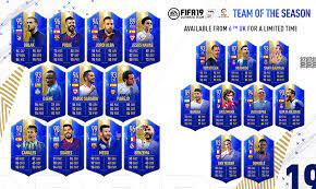 Latest fifa 21 players watched by you. Fifa 19 Laliga Team Of The Season Veroffentlicht Gamez De