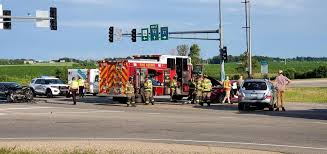 Authorities say the suv pulled out in front of the car to cross highway 10 and the. Collision At County Road 45 State Highway 27 Intersection Injures One Local News Voiceofalexandria Com