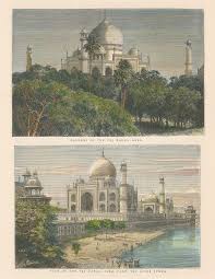 The Graphic Magazine, India - Agra, Taj Mahal, 1875 | The Map House