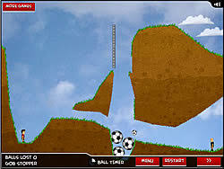 Gestiona tu equipo de fútbol y anota en la portería contraria. Juega Soccer Balls En Linea En Y8 Com