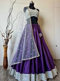 Lehenga Girl's Mirror Work