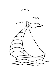 Coloring Pages Boats And Sailboats Picture 5 Embroidery Patterns Embroidery Nautical Quilt