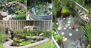 Check spelling or type a new query. 21 Diy Water Pond Ideas Diy Water Gardens For Backyards Balcony Garden Web