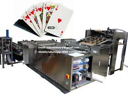 Manual die cut machines require a combination of plates and dies, cranked through a machine by hand. Pk54 55 Automatic Playing Cards Making Machine China Manufacturer Paper Machinery Industrial Supplies Products Diytrade China