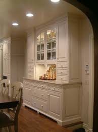 Provides two kinds of storage in the kitchen. Built In Hutch