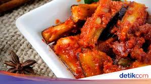 Sambal bawang pete siap dinikmati⁣. Resep Sambal Terong Pedas Enak Dimakan Dengan Nasi Hangat