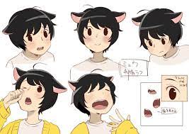 Hora Mimi Ga Mieteruyo Anime Visual Of Mc Myou Personajes Manhwa Dibujos