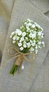 Cute Rustic Boutonniere Follow Maude And Hermione On Pinterest For More Wedding Ideas And Inspi Wedding Flowers Babys Breath Boutonniere Rustic Boutonniere