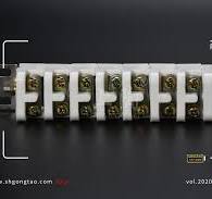 3, 6, 9-Way Big Ceramic Terminal Block Connector 60-100A
