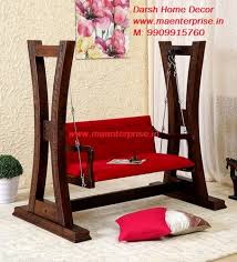 Swing chairs living room home design lover. Walnut Modern Wooden Swing Jhula For Home Hand Carving Rs 125000 Piece Id 22348494191