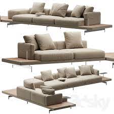 3d Models Sofa Sofa B B Italia Dock Model 1 Sofa Design Modern Sofa Designs Living Room Sofa Design